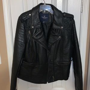 American Eagle Leather Jacket